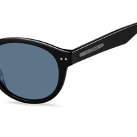 Sunglasses - Tommy Hilfiger TH 1713/S 807 50KU Unisex Black Sunglasses