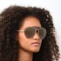 Sunglasses - Tommy Hilfiger TH 1808/S J5G 61FQ Women's Gold Sunglasses