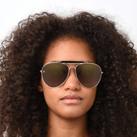 Sunglasses - Tommy Hilfiger TH 1808/S J5G 61FQ Women's Gold Sunglasses