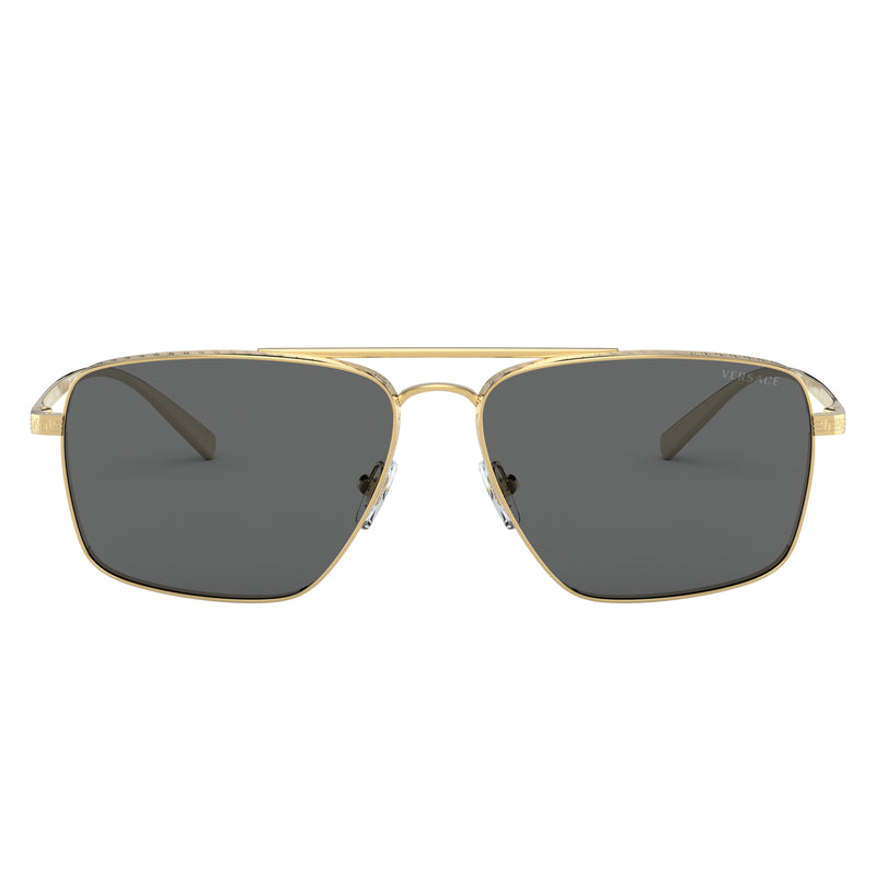 Sunglasses - Versace 0VE2216 100287 61 (VER3) Men's Gold Sunglasses