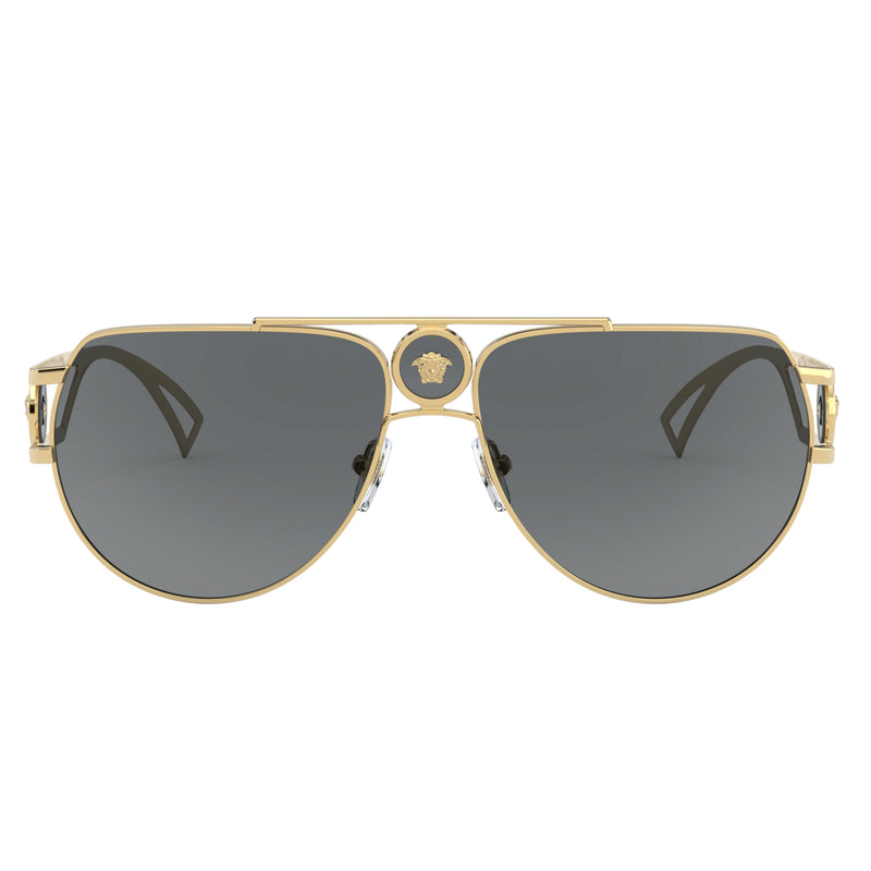 Sunglasses - Versace 0VE2225 100287 60 (VER5) Men's Gold Sunglasses