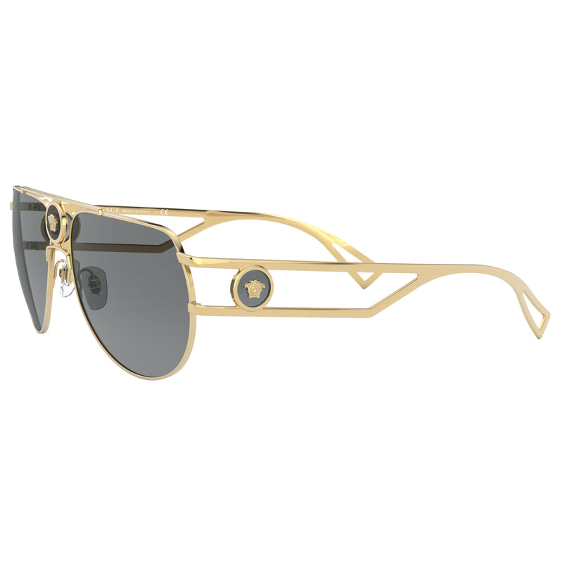 Sunglasses - Versace 0VE2225 100287 60 (VER5) Men's Gold Sunglasses