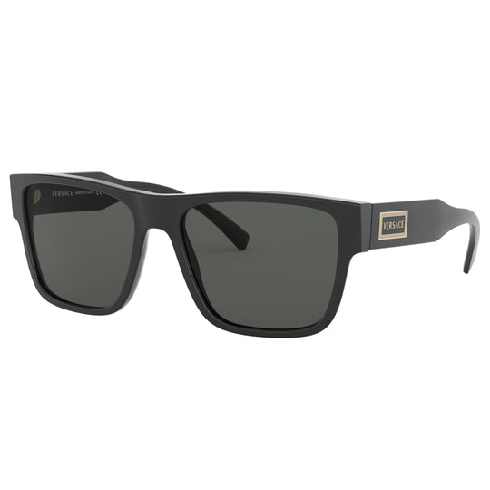 Versace 0VE4379 GB1/87 56 (VER16) Men's Black Sunglasses