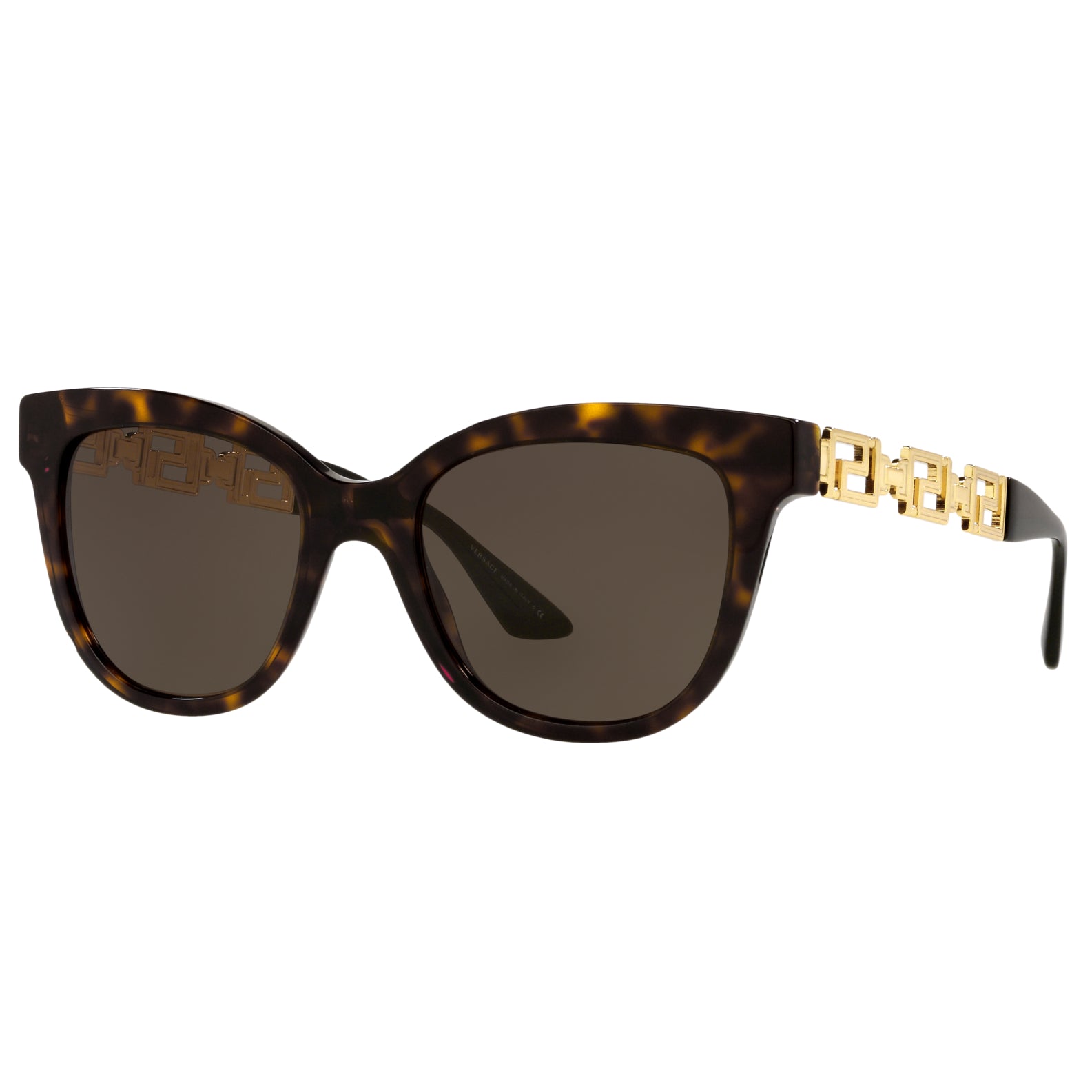 Versace 0VE4394 108/73 54 (VER12) Ladies Havana Sunglasses display picture 2
