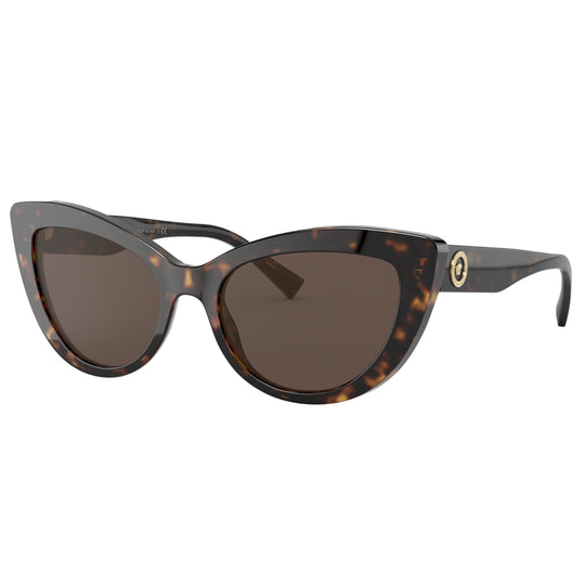 Versace 0VE4398 108/73 55 (VER22) Ladies  Havana Sunglasses
