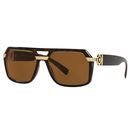 Versace 0VE4399 108/73 58 (VER13) Men's Havana Sunglasses