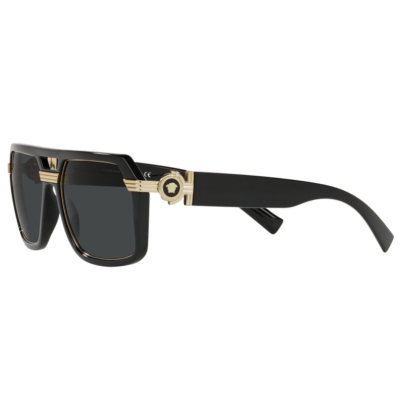 Sunglasses - Versace 0VE4399 GB1/87 58 (VER14) Men's Black Sunglasses