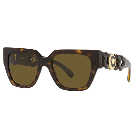 Versace 0VE4409 108/73 53 (VER24) Ladies Havana Sunglasses