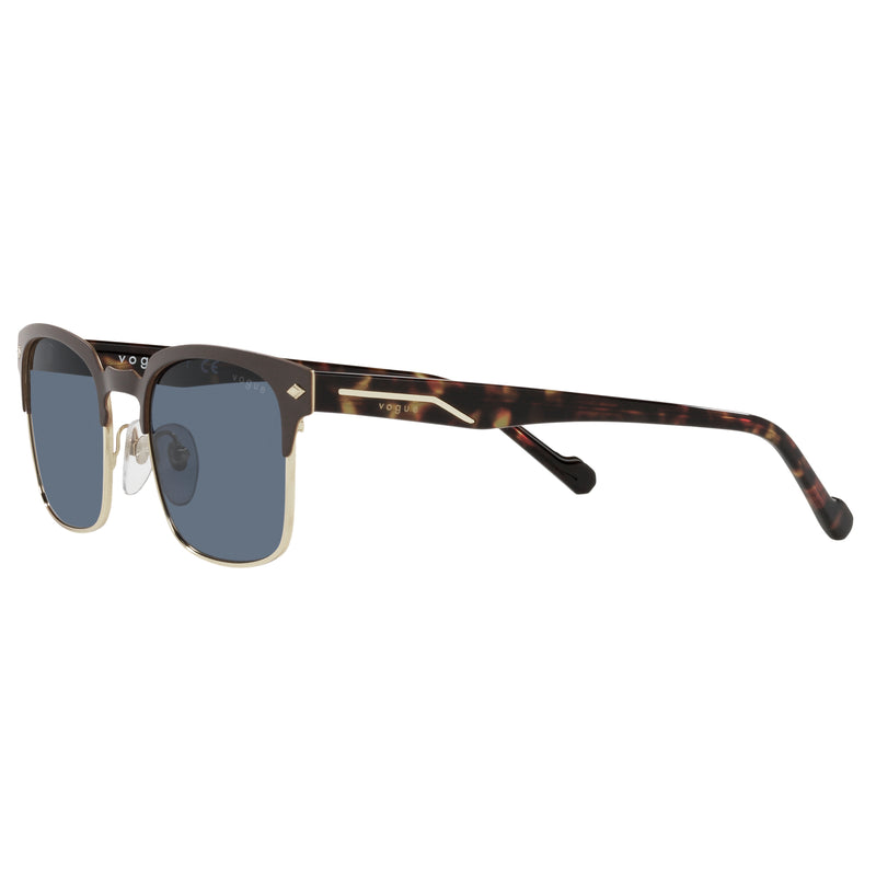 Sunglasses - Vogue 0VO4194S 280S80 52 (VO4) Men's Brown Matte/Gold Sunglasses