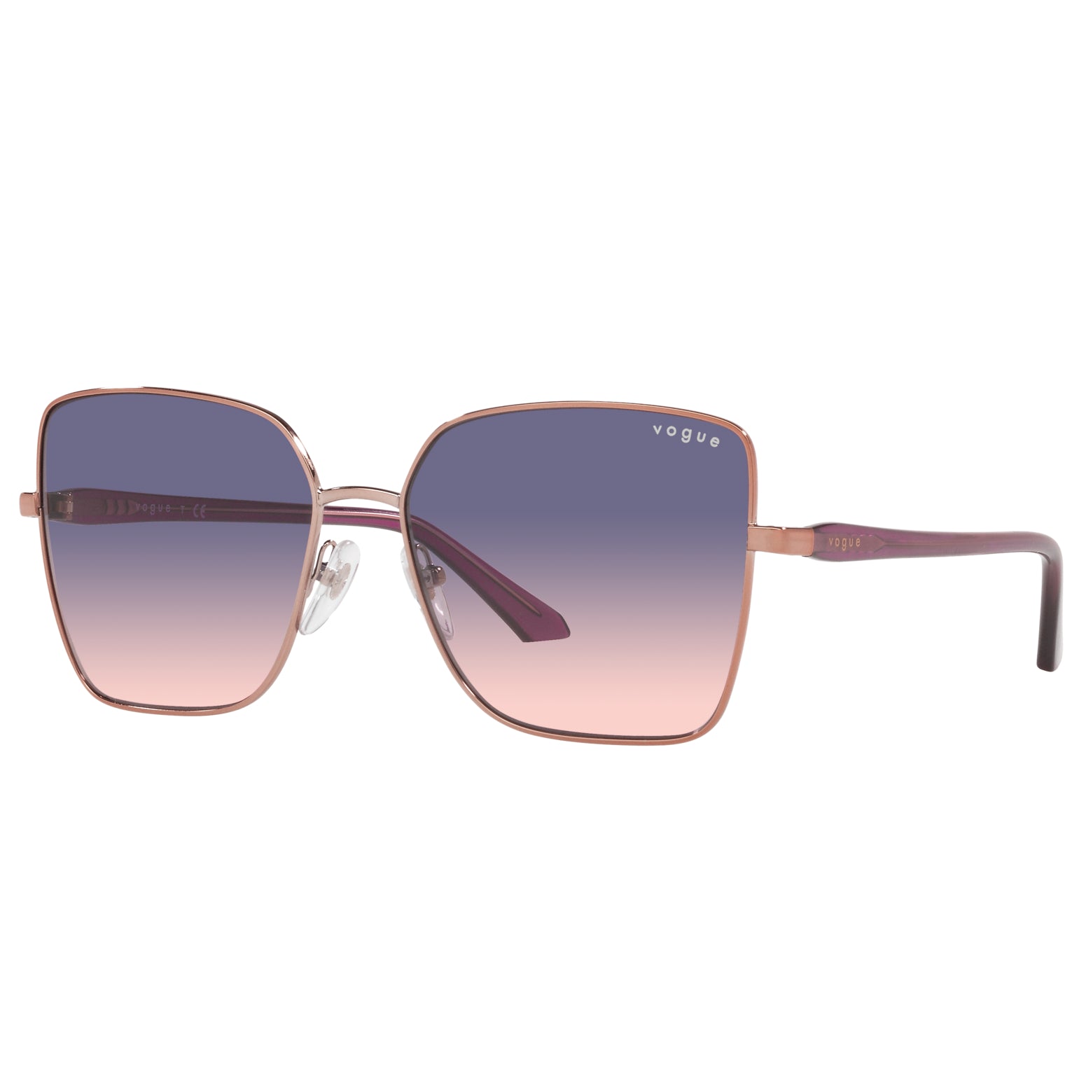 Vogue 0VO4199S 5075I6 58 Ladies Pink Gold Sunglasses from 