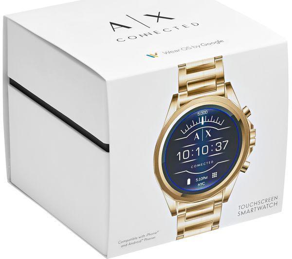 Watches - Armani Exchange Connected AXT2001 Men's Gold Smartwatch