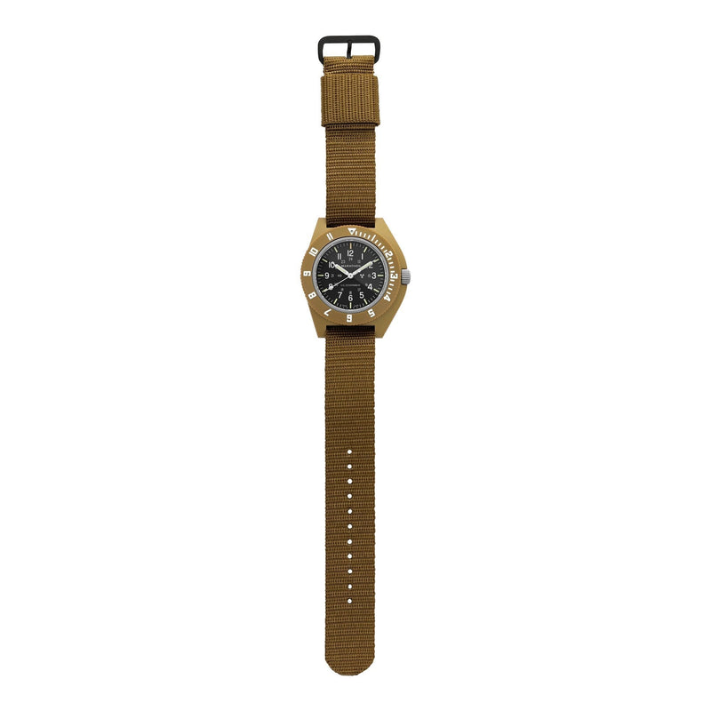 Watches - Marathon Desert Tan Pilot's Navigator - 41mm - No Gov Markings / Ballistic Nylon / Desert Tan - WW194001-S-DT-D