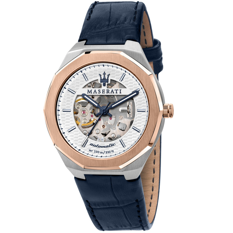 Watches - Maserati Men's Stile Blue Watch MSR8821142001