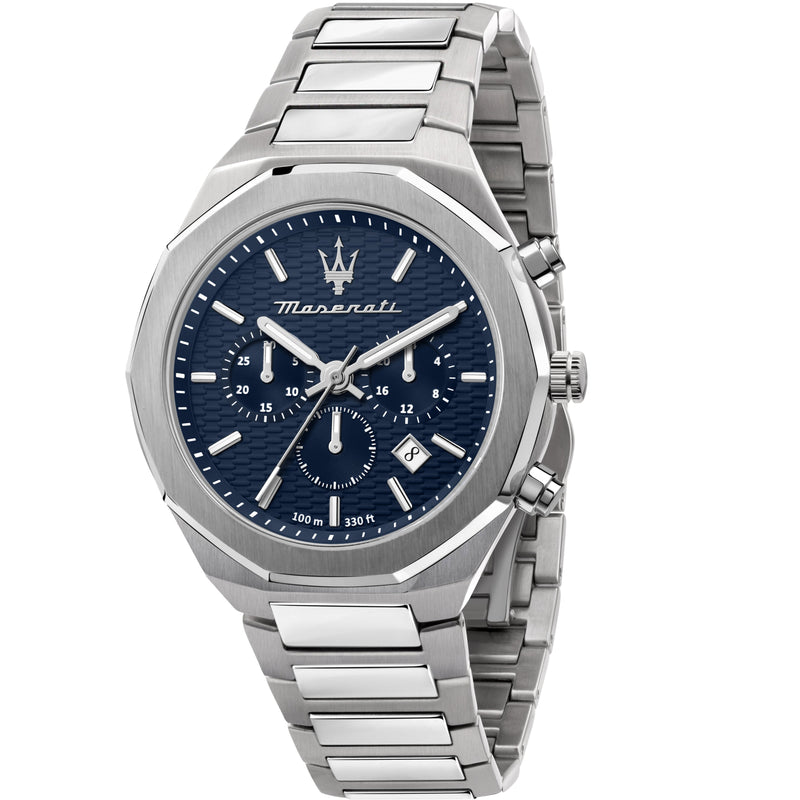 Watches - Maserati Men's Stile Blue Watch MSR8873642006