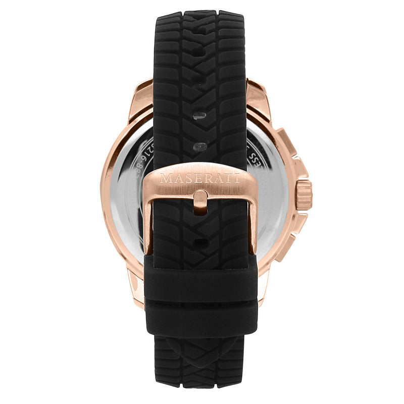 Watches - Maserati Men's Successo  Black Watch MSR8871621012